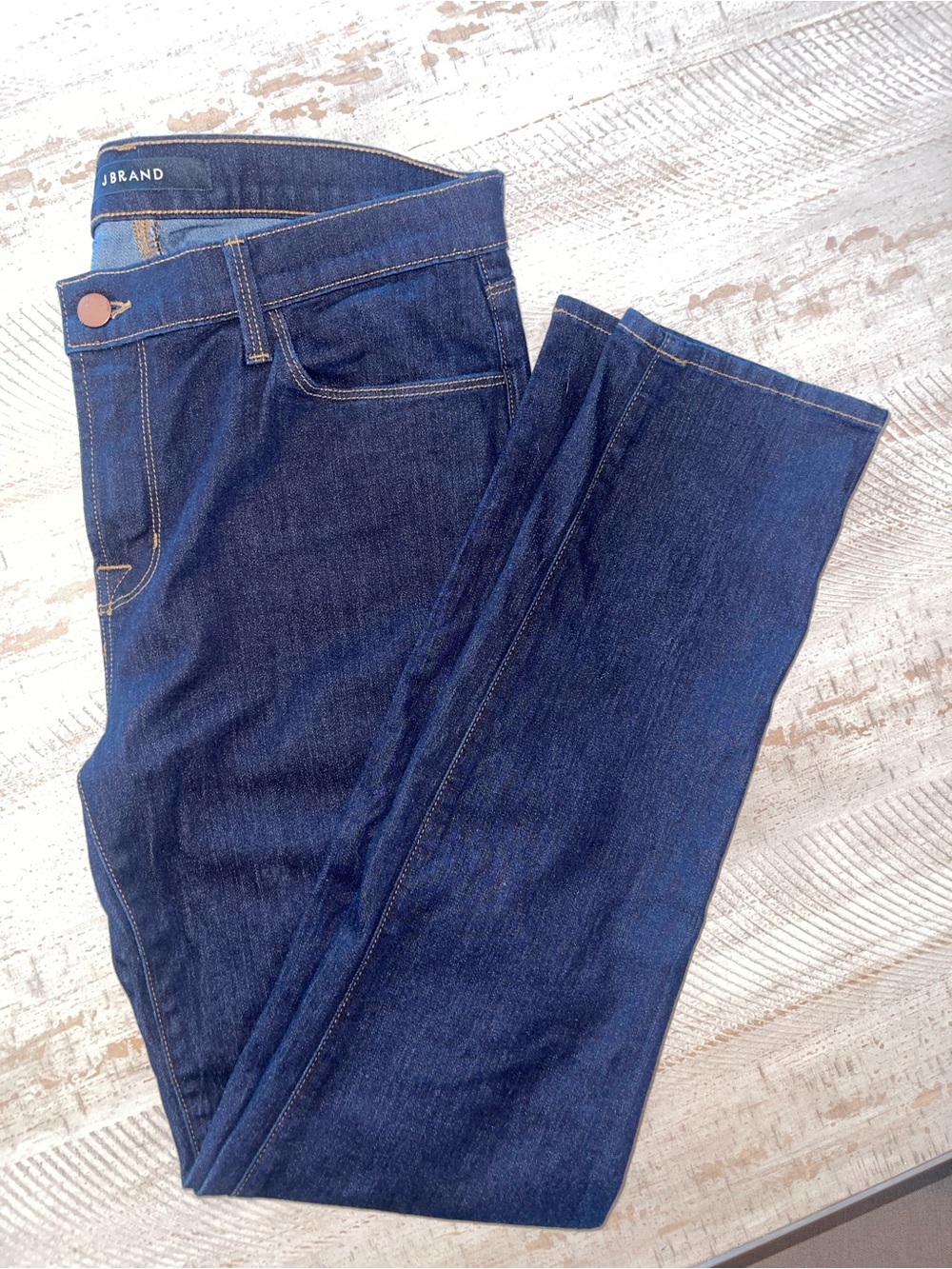 J Brand Navy Skinny Leg Jeans